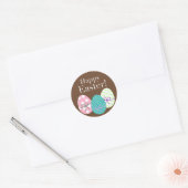 Happy Easter Ronde Sticker (Envelop)
