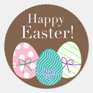 Happy Easter Ronde Sticker