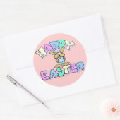 Happy Easter Ronde Sticker (Envelop)