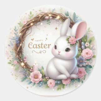 Happy Easter Ronde Sticker