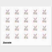 Happy Easter Ronde Sticker (Vel)