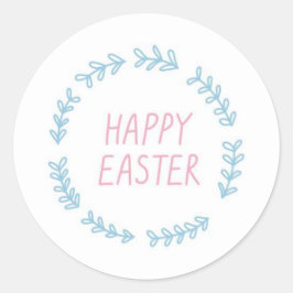 Happy Easter Ronde Sticker
