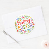 Happy Easter Ronde Sticker