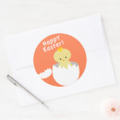 Happy Easter Ronde Sticker (Envelop)