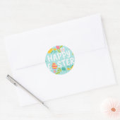 Happy Easter Ronde Sticker (Envelop)