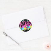 Happy Easter Ronde Sticker (Envelop)