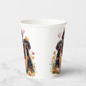 Happy Easter Rottweiler Dogs Papieren Bekers (Rechts)