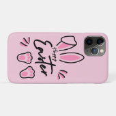 Happy Easter (roze) Case-Mate iPhone Case (Achterkant (horizontaal))