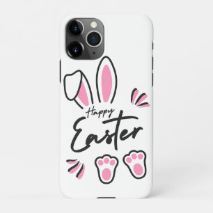 Happy Easter (roze) iPhone 11Pro Hoesje