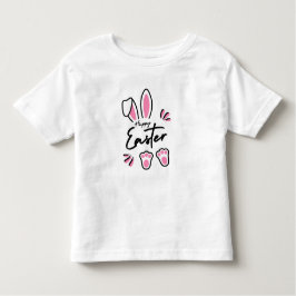 Happy Easter (roze) Kinder Shirts
