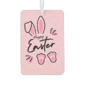 Happy Easter (roze) Luchtverfrisser (Achterkant)