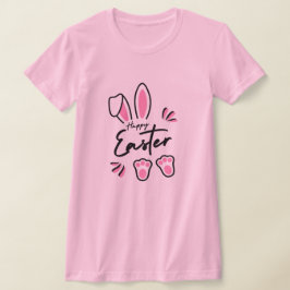 Happy Easter (roze) T-shirt