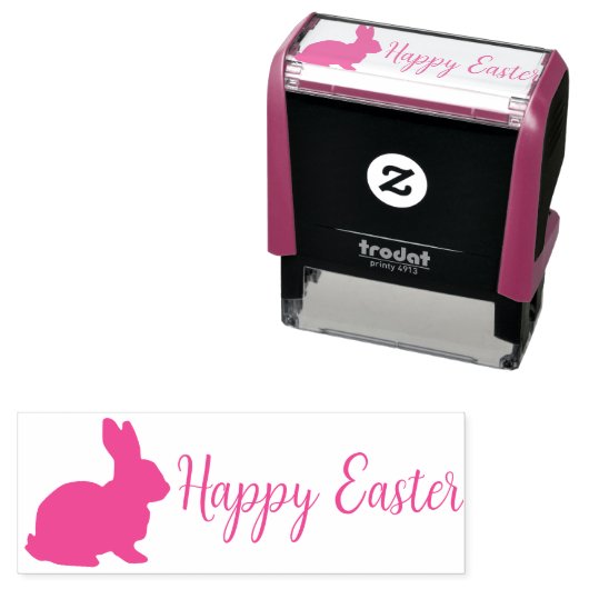 Happy Easter Rubber stempel (In situ)