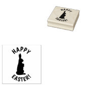Happy Easter Rubberstempel (Gestempeld)