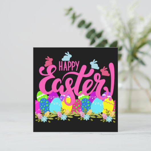 Happy Easter Save The Date (Staand voorkant)