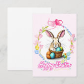 Happy Easter Save The Date (Voorkant / Achterkant)