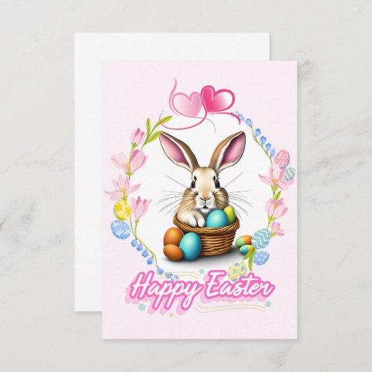 Happy Easter Save The Date (Voorkant / Achterkant)