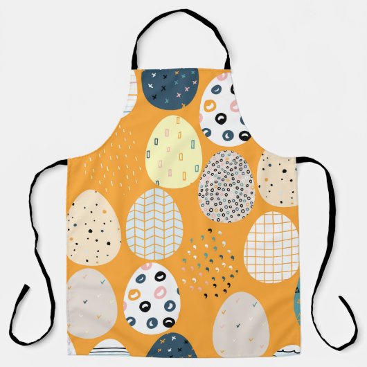Happy Easter Scandinavisch design Schort (Voorkant)