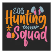 Happy Easter - Schattige Baby Konijn Perfect Poster (Voorkant)