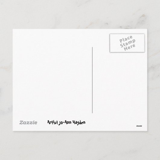 HAPPY EASTER SCHATTIGE MICE BRIEFKAART (Achterkant)