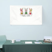 Happy Easter Schattigee Coquette Paashaas Konijn W Spandoek (Beurs)