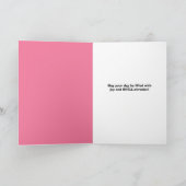 Happy Easter Schattigee Schildpad om Bunny Ears Feestdagen Kaart (Binnen)