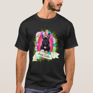 Happy Easter Scottish Terrier die Bunny Ear Eg dro T-shirt