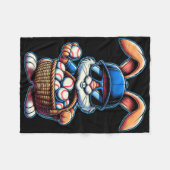 Happy Easter Sell Boys Easter Bunny Funny Easter S Fleece Deken (Voorkant (Horizontaal))