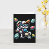 Happy Easter Sell Boys Easter Bunny Funny Easter S Kaart (Gele Bloem)