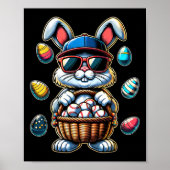 Happy Easter Sell Boys Easter Bunny Funny Easter S Poster (Voorkant)