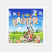 Happy Easter Servetten (Voorkant)
