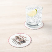 Happy Easter Shih Tzu Dogs Kartonnen Onderzetters (Insitu)