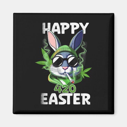 Happy Easter Shirt Easter Bunny Shirt Magneet (Voorkant)