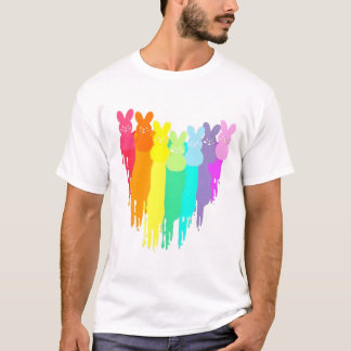 Happy Easter Shirt voor Vrouwen kinder, konijntje