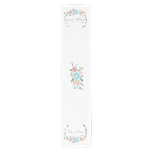 Happy Easter Short Table Runner Korte Tafelloper (Voorkant)