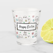 Happy Easter Shot Glas (Voorkant)