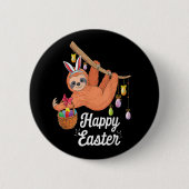 Happy Easter-sleufknop Ronde Button 5,7 Cm (Voorkant)