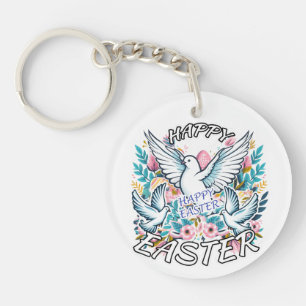 Happy Easter Sleutelhanger