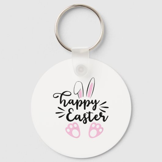 Happy Easter Sleutelhanger (Voorkant)