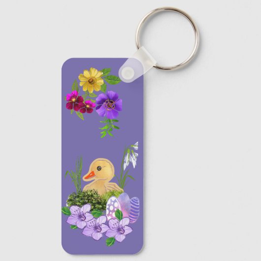 Happy Easter Sleutelhanger (Achterkant)