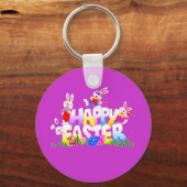 Happy Easter Sleutelhanger (Voorkant)