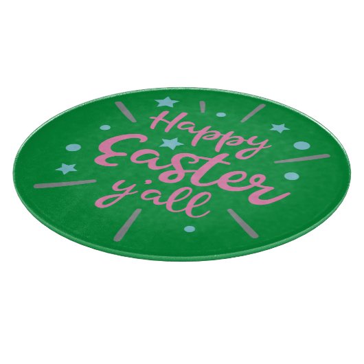 Happy Easter Snijplank (Hoek)