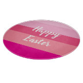 Happy Easter Snoep kleuren Snijplank (Hoek)