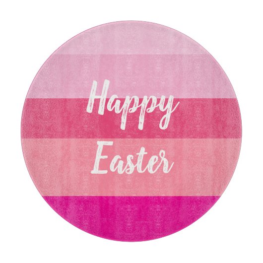 Happy Easter Snoep kleuren Snijplank (Voorkant)