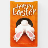 Happy Easter Spandoek (Verticaal)