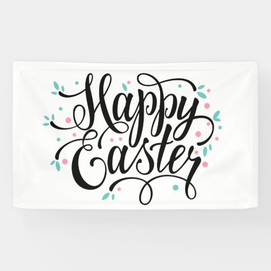 Happy Easter Spandoek (Horizontaal)