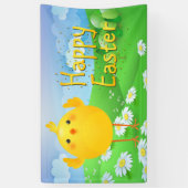 Happy Easter Spandoek (Verticaal)