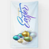 Happy Easter Spandoek (Verticaal)
