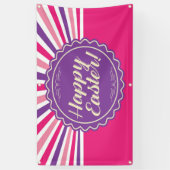 Happy Easter Spandoek (Verticaal)