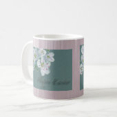Happy Easter Spring Beauty Wilflower Koffiemok (Voorkant links)
